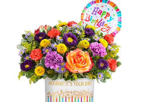 colección de flores a domicilio para cumpleaños