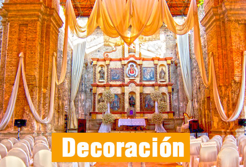 decoración para boda en antigua guatemala