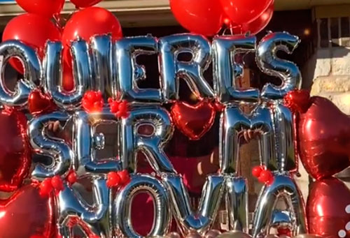 globos a domicilio quieres ser mi novia