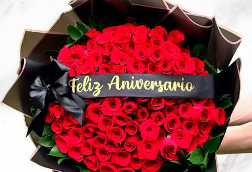 ramos de rosas para aniversario pareja