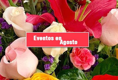 flores en guatemala para eventos en agosto