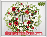 coronas de flores para funerales