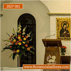 Decoraciones Florales para Altar en Guatemala