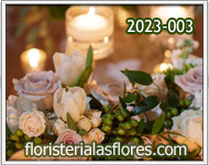 decoraciones florales para eventos de noche