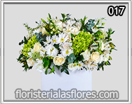 flores box para funeral
