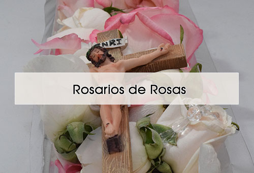 rosarios de rosas para funeral